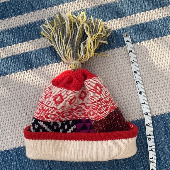 Burberry Unisex Cashmere/Wool SLOUCHY, “Patchwork” Knit Beanie! Like Brand NEW🔥 - Picture 15 of 15